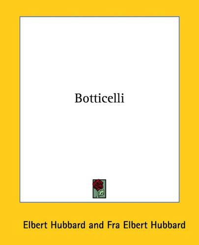 Cover image for Botticelli