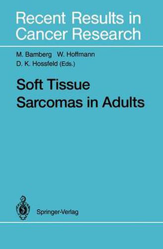 Cover image for Soft Tissue Sarcomas in Adults