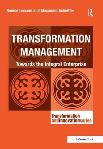 Cover image for Transformation Management: Towards the Integral Enterprise