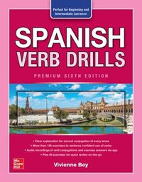 Cover image for Spanish Verb Drills, Premium Sixth Edition