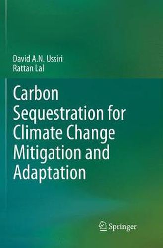 Cover image for Carbon Sequestration for Climate Change Mitigation and Adaptation