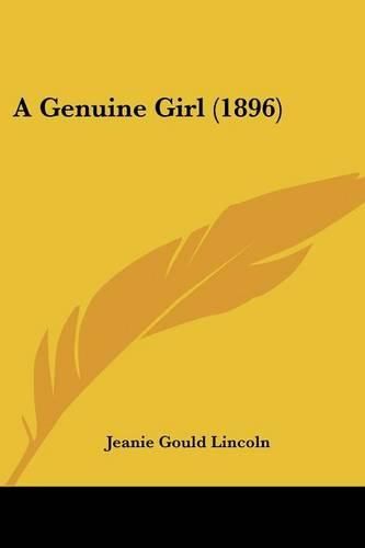 Cover image for A Genuine Girl (1896)