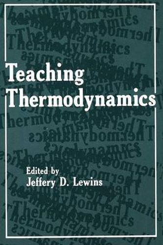 Cover image for Teaching Thermodynamics