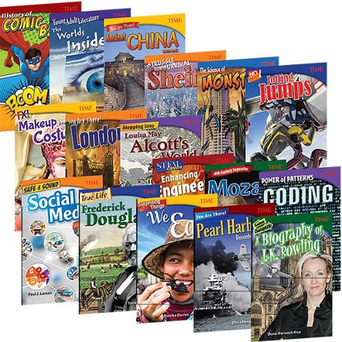 Cover image for Time Grades 6-8 Set 2, 17-Book Set