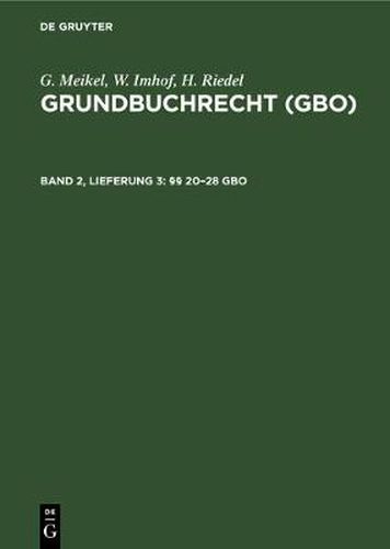 Cover image for  20-28 Gbo