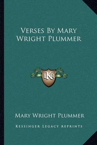 Verses by Mary Wright Plummer