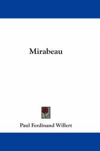 Cover image for Mirabeau