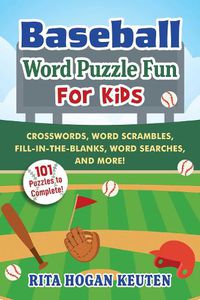 Cover image for Baseball Word Puzzle Fun for Kids