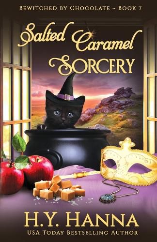 Cover image for Salted Caramel Sorcery: Bewitched By Chocolate Mysteries - Book 7