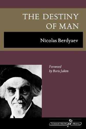 Cover image for The Destiny of Man