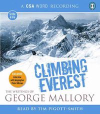 Cover image for Climbing Everest: The Writings of George Mallory