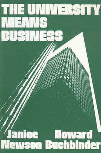 Cover image for The University Means Business