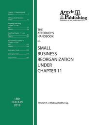 Cover image for The Attorney's Handbook on Small Business Reorganization Under Chapter 11