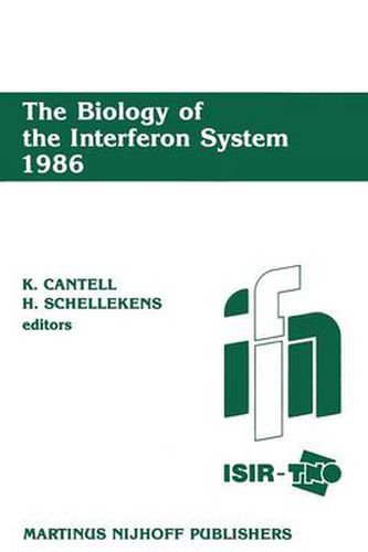 Cover image for The Biology of the Interferon System 1986: Proceedings of the 1986 ISIR-TNO meeting on the interferon system, 7-12 September 1986, Dipoli Congress Center, Espoo, Finland