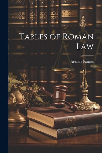 Cover image for Tables of Roman Law