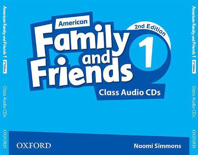 Cover image for American Family and Friends: Level One: Class Audio CDs: Supporting all teachers, developing every child