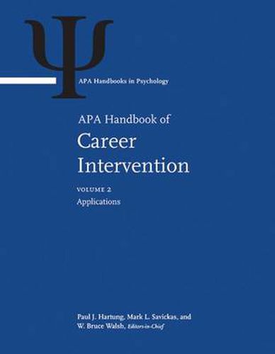 Cover image for APA Handbook of Career Intervention
