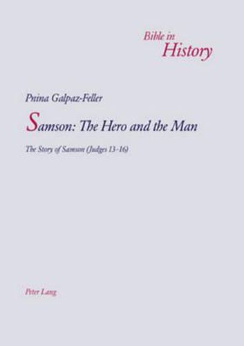 Cover image for Samson: The Hero and the Man