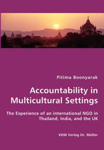 Cover image for Accountability in Multicultural Settings