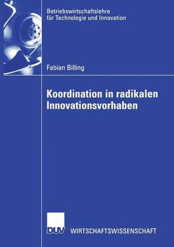 Cover image for Koordination in Radikalen Innovationsvorhaben