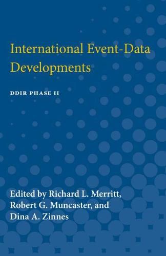 International Event-Data Developments: DDIR Phase II