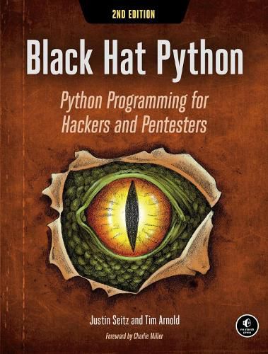 Cover image for Black Hat Python, 2nd Edition: Python Programming for Hackers and Pentesters