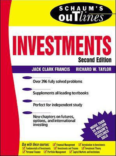 Cover image for Schaum's Outline of Investments