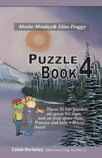 Cover image for Moshe Monkey and Elias Froggy: Puzzle Book 4