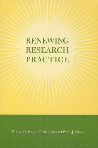 Cover image for Renewing Research Practice