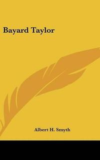 Cover image for Bayard Taylor