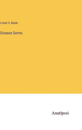 Cover image for Disease Germs