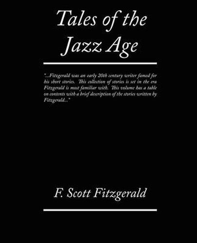 Cover image for Tales of the Jazz Age