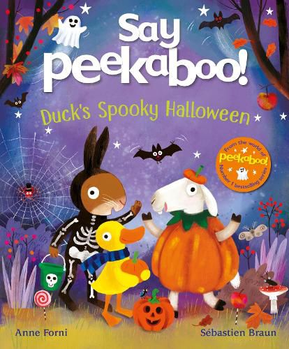Cover image for Say Peekaboo! Duck's Spooky Halloween