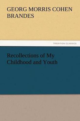 Cover image for Recollections of My Childhood and Youth