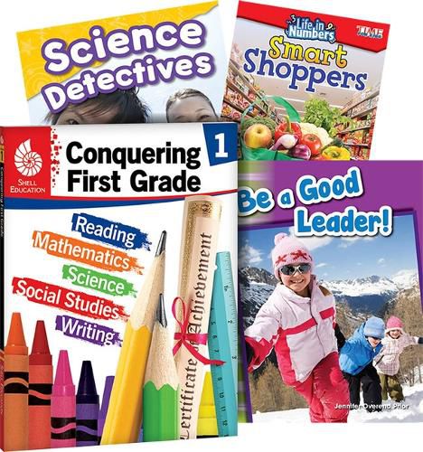 Cover image for Conquering First Grade, 4-Book Set