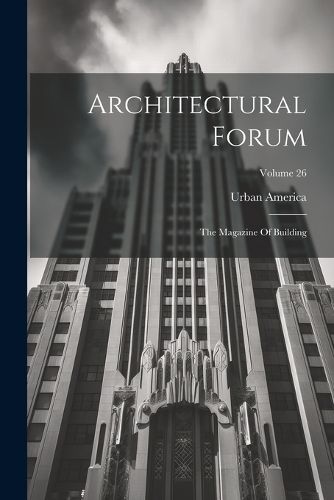 Cover image for Architectural Forum