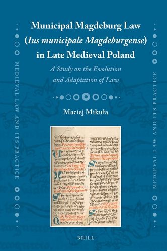 Cover image for Municipal Magdeburg Law (Ius municipale Magdeburgense) in Late Medieval Poland: A Study on the Evolution and Adaptation of Law