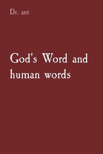 God's Word and human words