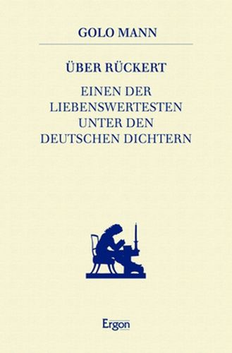 Cover image for Uber Ruckert: Einen Der Liebenswertesten Unter Den Deutschen Dichtern