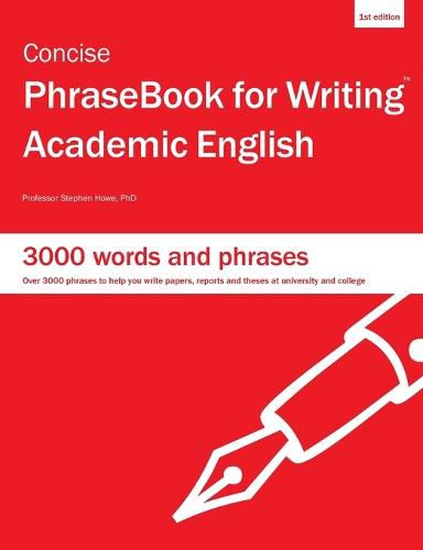 Cover image for Concise PhraseBook for Writing Academic English