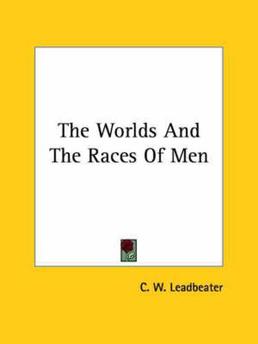 Cover image for The Worlds and the Races of Men