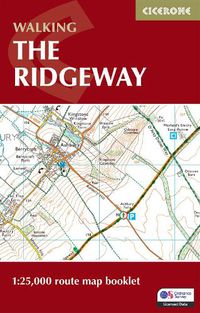 Cover image for The Ridgeway Map Booklet: 1:25,000 OS Route Mapping