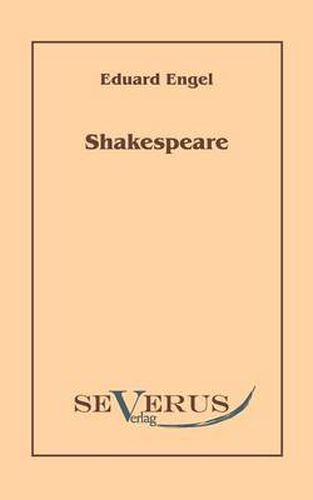 Cover image for Shakespeare. Mit einem Anhang: Der Bacon-Wahn: Aus Fraktur ubertragen