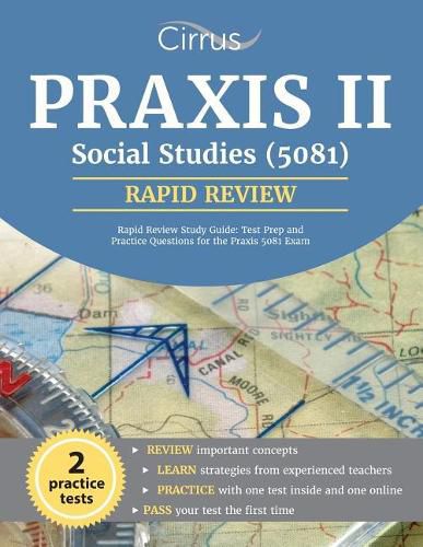 Cover image for Praxis II Social Studies (5081) Rapid Review Study Guide: Test Prep and Practice Questions for the Praxis 5081 Exam