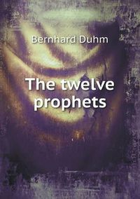 Cover image for The twelve prophets