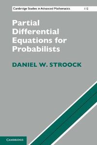 Cover image for Partial Differential Equations for Probabilists