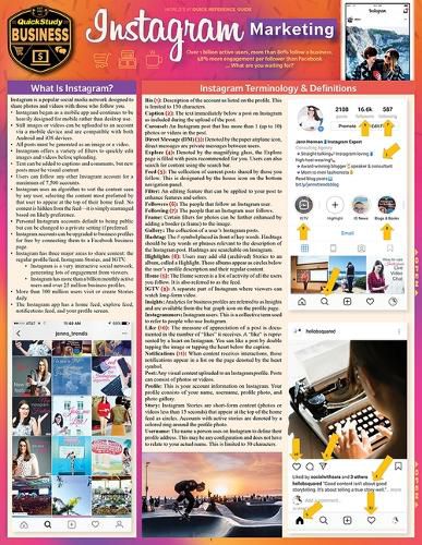 Cover image for Instagram Marketing: A Quickstudy Laminated Reference Guide