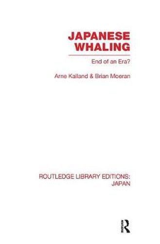 Cover image for Japanese Whaling?: End of an Era