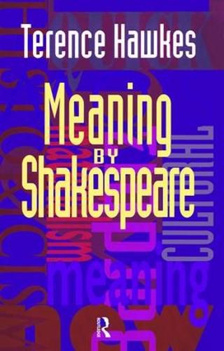 Cover image for Meaning by Shakespeare