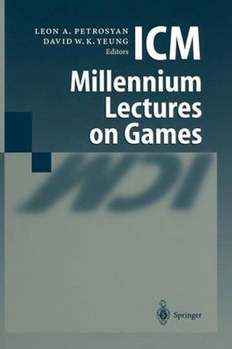 Cover image for ICM Millennium Lectures on Games